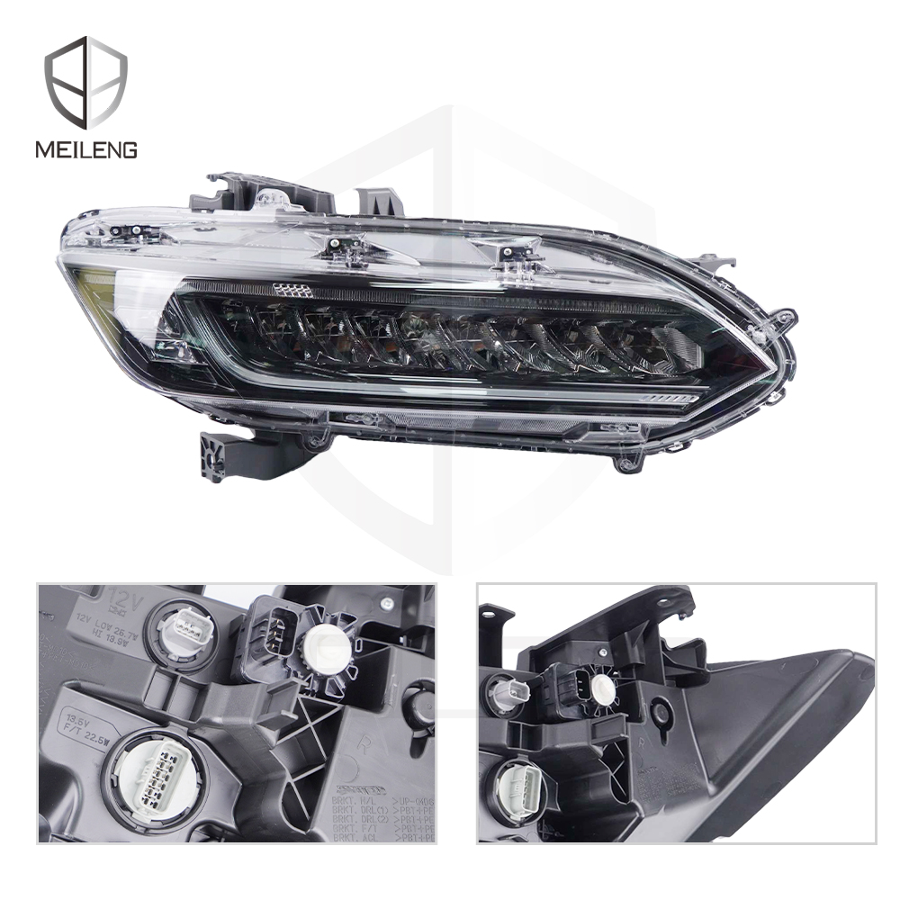 33100-T70-H01 04 - MEILENG AUTO PARTS 33100-T70-H01 Composite headlights for Honda