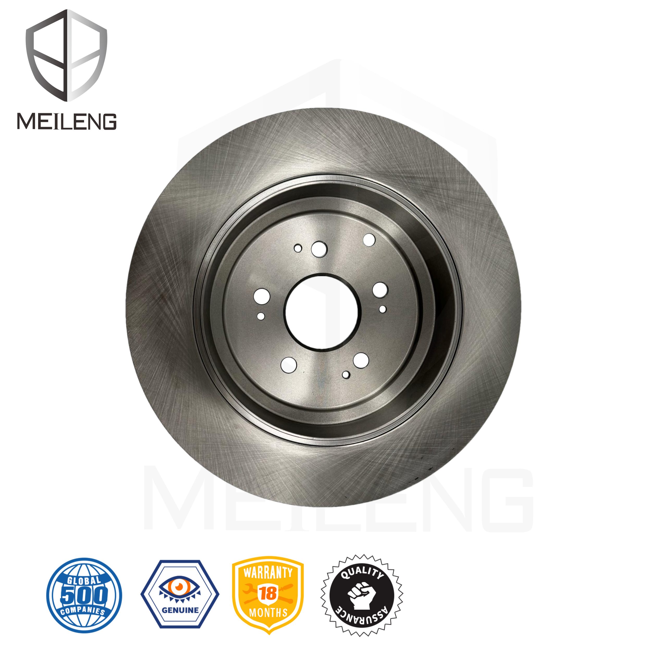 42510-TK8-A01 03 - MEILENG AUTO PARTS 42510-TK8-A01 Rear Brake Disc Disk Rotor for Honda