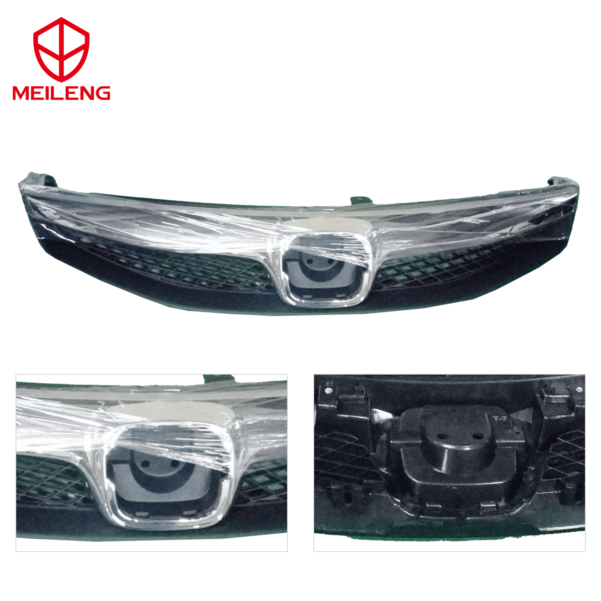 71121-SNL-T01 03 - MEILENG AUTO PARTS 71121-SNL-T01 Front Base Grill for Honda