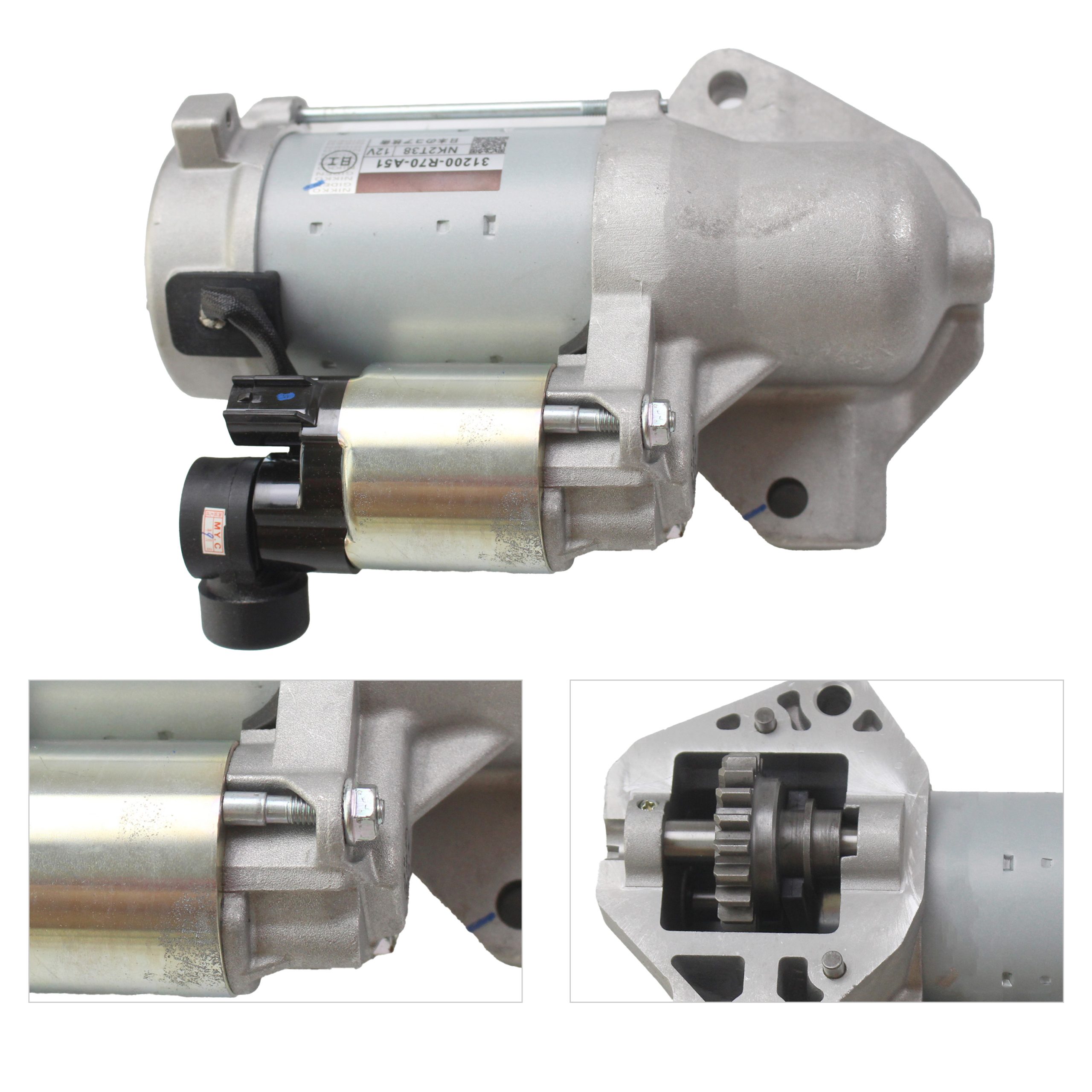 31200-R70-A51 03 - MEILENG AUTO PARTS 31200-R70-A51 Engine Starter Motor for Honda